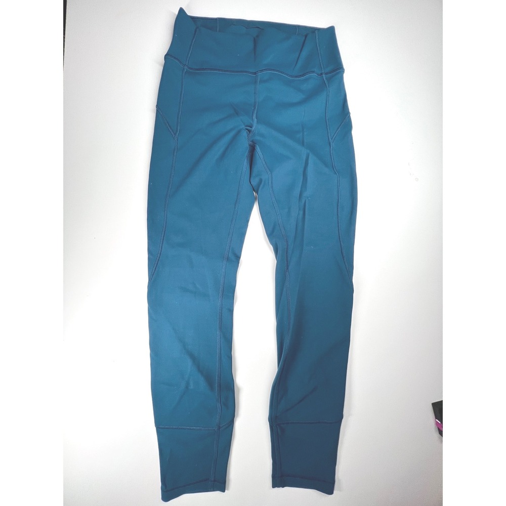 Lululemon All the Right Places High-Rise Pant 24 Teal Blue Leggings Size 6
